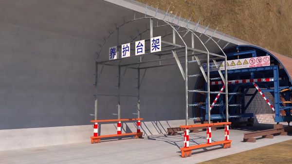 双鸭山隧道施工动画制作公司 - 隧道施工工艺和施工方法 - 隧道施工汇报动画视频 - bim 工程施工动画